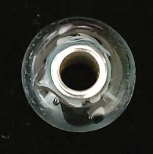 Whale Glass Charm for Pandora/Pandora Style Bracelet.